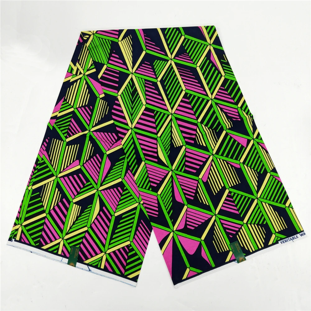 Veritable Wax African Wax Fabric Cotton Material Nigerian Ankara Block Prints Batik Dutch High Quality Sewing Cloth VL-119
Veritable Wax African Wax Fabric Cotton Material Nigerian Ankara Block Prints Batik Dutch High Quality Sewing Cloth VL-119