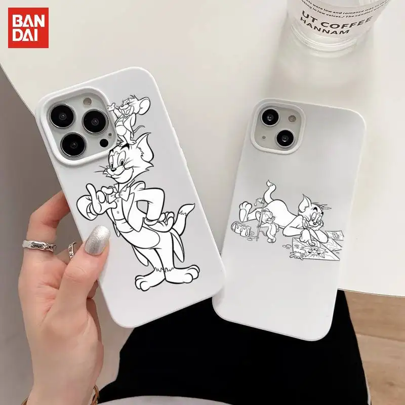 BANDAI Tom And Jack Phone Case White Phone Case For Iphone 6 6s 7 8 Plus Xr X Xs 11 12 13 Mini Pro Max Fundas Shell Cover
BANDAI Tom And Jack Phone Case White Phone Case For Iphone 6 6s 7 8 Plus Xr X Xs 11 12 13 Mini Pro Max Fundas Shell Cover