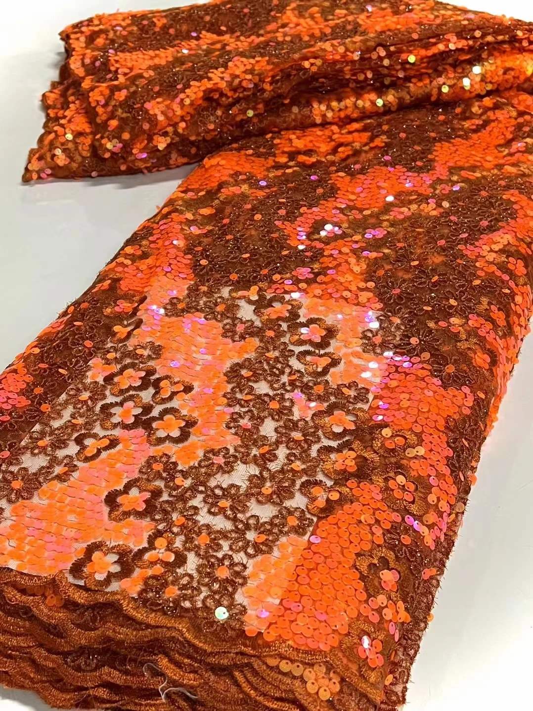 Latest High Quality Elegant 2022African Embroidery lace With Heavior Sequins Fabric For Wedding Party Dress P5695
Latest High Quality Elegant 2022African Embroidery lace With Heavior Sequins Fabric For Wedding Party Dress P5695