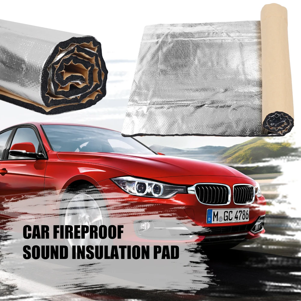 12Pcs 10mm Car Sound Insulation Mat Heat Shield Sound Deadener Firewall Sound Proofing Acoustic Car Sound Deadnening Mat 50x30cm
12Pcs 10mm Car Sound Insulation Mat Heat Shield Sound Deadener Firewall Sound Proofing Acoustic Car Sound Deadnening Mat 50x30cm