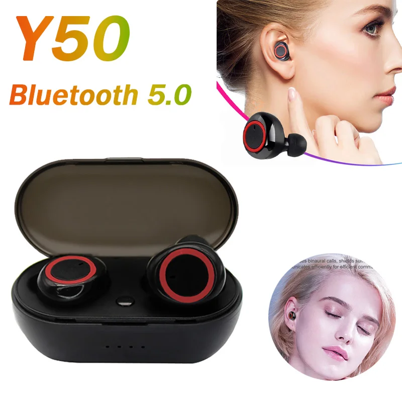 TWS Y50 Bluetooth 5,0 наушники Беспроводная гарнитура HIFI стерео спортивные наушники-вкладыши для iPhone Samsung Xiaomi Redmi Huawei
TWS Y50 Bluetooth 5,0 наушники Беспроводная гарнитура HIFI стерео спортивные наушники-вкладыши для iPhone Samsung Xiaomi Redmi Huawei
