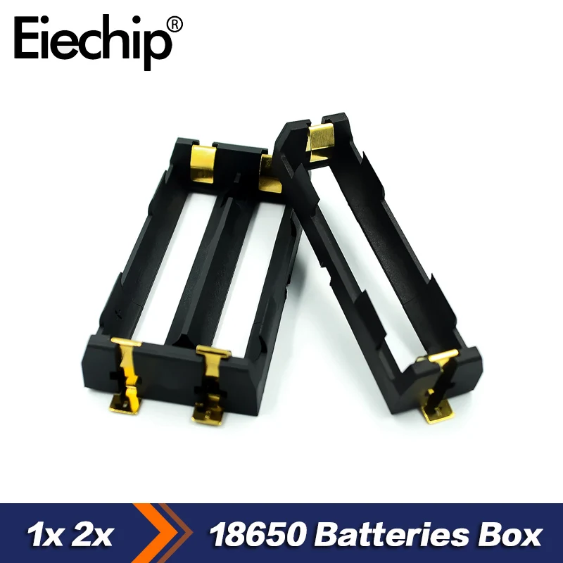 18650 Series Power Bank Cases 1x 2x Batteries Holder Box Storage Case Container with Bronze Pins 1/2
18650 Series Power Bank Cases 1x 2x Batteries Holder Box Storage Case Container with Bronze Pins 1/2