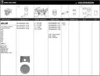 

18-7010220 for PISTON + segment (81,01mm STD) GOLF IV BORA A3 A4 A6 TT ALHAMBRA CORDOBA IBIZA III LEON TOLEDO II OCTAVIA BEETLE PA