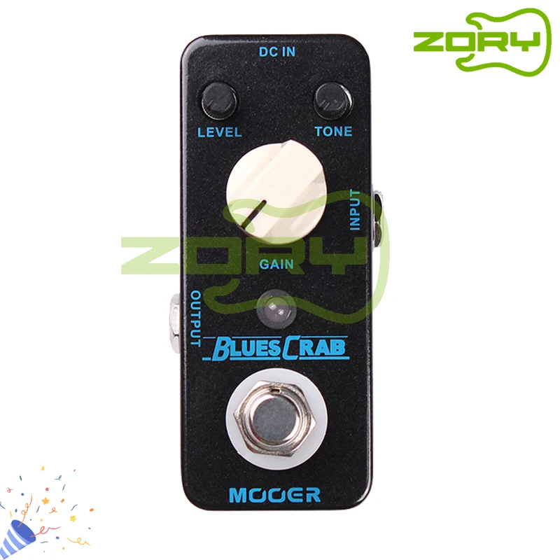 MOOER BLUES CRAB Guitar Pedal Blues Overdrive Guitar Effect Pedal True Bypass Full Metal Shell Micro Guitar Parts & Acccessories
MOOER BLUES CRAB Guitar Pedal Blues Overdrive Guitar Effect Pedal True Bypass Full Metal Shell Micro Guitar Parts & Acccessories