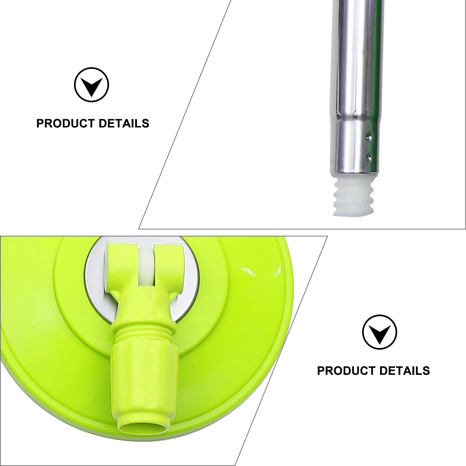 Mop Rod Replacement Rotary Pole Cleaning Floor Spray Handle Care Tools Rotating Part Stainless Steel
Mop Rod Replacement Rotary Pole Cleaning Floor Spray Handle Care Tools Rotating Part Stainless Steel