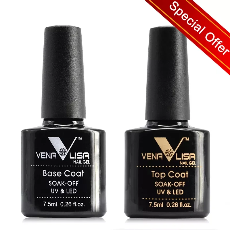 2pcs*7.5ml Venalisa Nude Color Gel Base Nowipe Top Coat Soak Off UV LED Gel Nail Polish Cosmetics Nail Art Manicure Nail Varnish
2pcs*7.5ml Venalisa Nude Color Gel Base Nowipe Top Coat Soak Off UV LED Gel Nail Polish Cosmetics Nail Art Manicure Nail Varnish