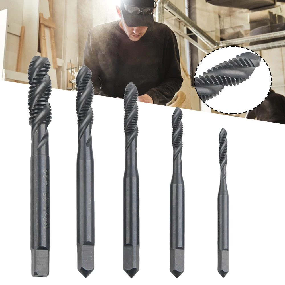 HOT 5pcs Screw Tap Drill Bits Set Nitriding Composite Pneumatic Tapping Tap Self Tapping Screws for Metal Self Tapping Screws 
HOT 5pcs Screw Tap Drill Bits Set Nitriding Composite Pneumatic Tapping Tap Self Tapping Screws for Metal Self Tapping Screws