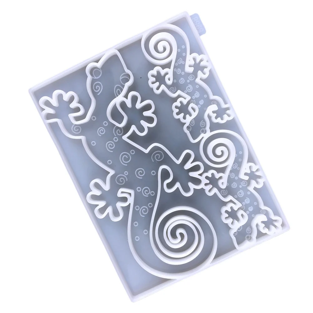 Wall Decor Mold Diygecko Animal Silicone Molds Lizard Resin Epoxy Casting Craft Ornament Lizards Mosaic Metal Sculpture Mould 
Wall Decor Mold Diygecko Animal Silicone Molds Lizard Resin Epoxy Casting Craft Ornament Lizards Mosaic Metal Sculpture Mould