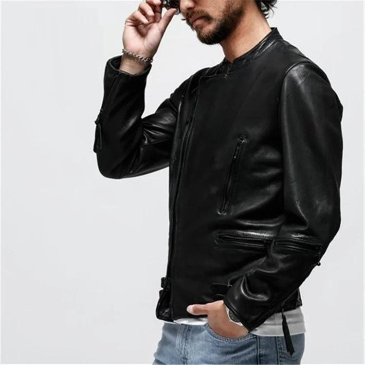 YR!Free shipping.Pakistan tanning sheepskin.Brand man Luxury casual leather jacket,vintage genuine leather coat,classic
YR!Free shipping.Pakistan tanning sheepskin.Brand man Luxury casual leather jacket,vintage genuine leather coat,classic