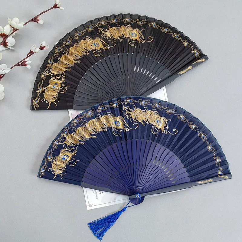 Vintage Silk Folding Hand Fan Bamboo Chinese Fabric Fan Pattern Art Craft Japanese Decoration Home Bride Folding Hand Fan
Vintage Silk Folding Hand Fan Bamboo Chinese Fabric Fan Pattern Art Craft Japanese Decoration Home Bride Folding Hand Fan