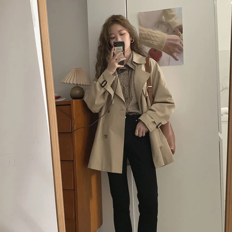 Short Small Children 2021 New Spring And Autumn British Wind Korean Fashion Divestine Temperament Jacket Female
Short Small Children 2021 New Spring And Autumn British Wind Korean Fashion Divestine Temperament Jacket Female