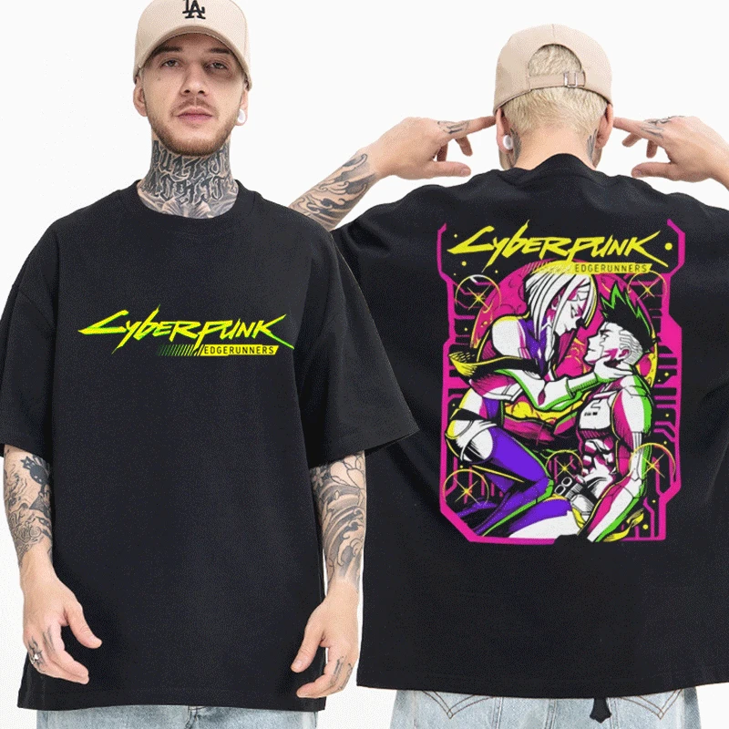 Cyberpunk Edgerunners Rebecca Aesthetic Graphic T-shirt Man Women Cool Fashion Punk Streetwear The Locomotive Style T Shirt Tops
Cyberpunk Edgerunners Rebecca Aesthetic Graphic T-shirt Man Women Cool Fashion Punk Streetwear The Locomotive Style T Shirt Tops