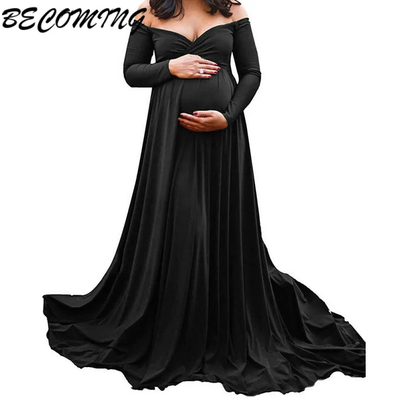 Photoshoot Dress Long Tail Maternity Dresses Photography Props V-Neck Maxi Gown Cotton Dress Pregnant Women Photo Shoot Clothes
Photoshoot Dress Long Tail Maternity Dresses Photography Props V-Neck Maxi Gown Cotton Dress Pregnant Women Photo Shoot Clothes