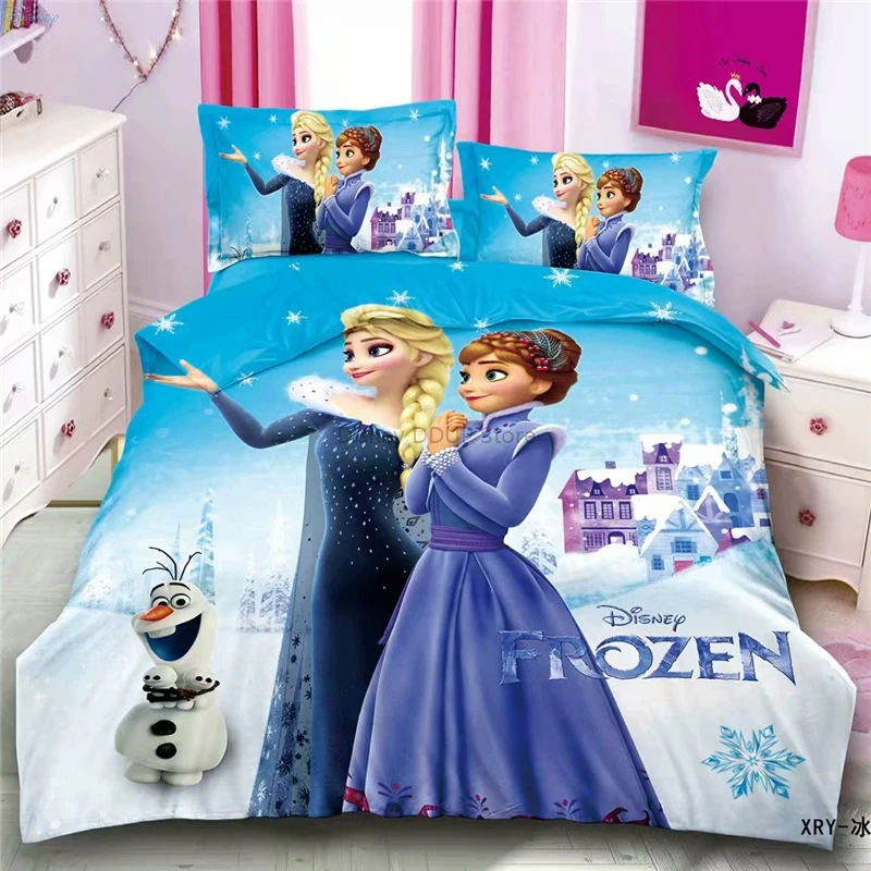 Disney Elsa Anna Snow White Frozen Princess 3d Cartoon Bedding Set Duvet Cover Bed Sheet Pillowcase Bed Linen Set Bedroom Decor
Disney Elsa Anna Snow White Frozen Princess 3d Cartoon Bedding Set Duvet Cover Bed Sheet Pillowcase Bed Linen Set Bedroom Decor