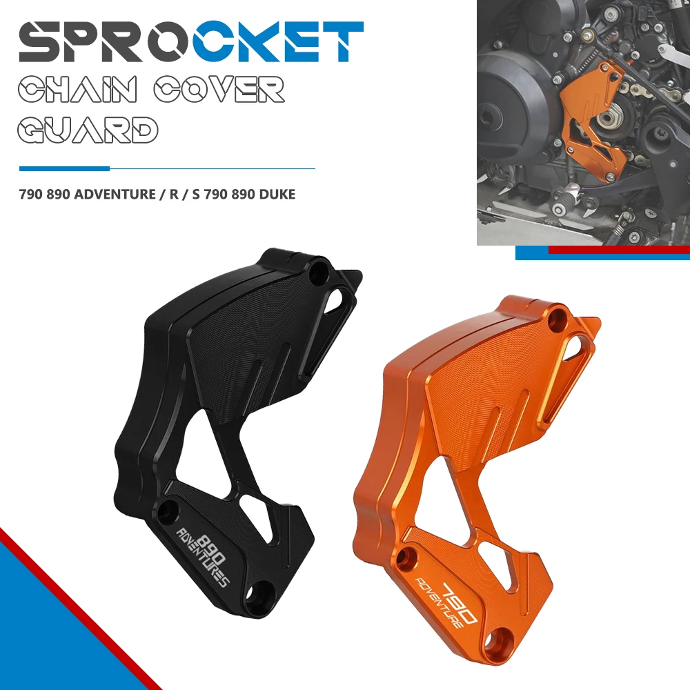Sprocket Guard Protector For 790 890 Adventure S / R 2019 2020 2021 2022 Sensor Cover Chain Guaud Cover FOR 790 890 DUKE ADV 
Sprocket Guard Protector For 790 890 Adventure S / R 2019 2020 2021 2022 Sensor Cover Chain Guaud Cover FOR 790 890 DUKE ADV
