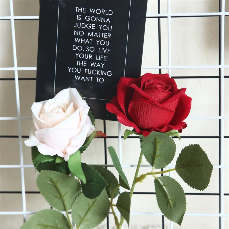 Red Rose Silk Artificial Flowers Bouquet 5 Pieces for Wedding Bridal Hand Flower High Quality Fake Plant DIY Wreaths Decoration
Red Rose Silk Artificial Flowers Bouquet 5 Pieces for Wedding Bridal Hand Flower High Quality Fake Plant DIY Wreaths Decoration