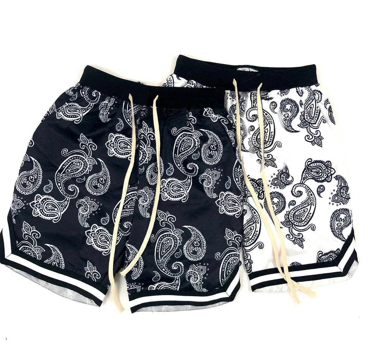 2022 Harajuku Streetwear Shorts Men Bandana Pattern Fashion Summer Hip Hop Casual Bottoms Elastic Wais Man Pants
2022 Harajuku Streetwear Shorts Men Bandana Pattern Fashion Summer Hip Hop Casual Bottoms Elastic Wais Man Pants