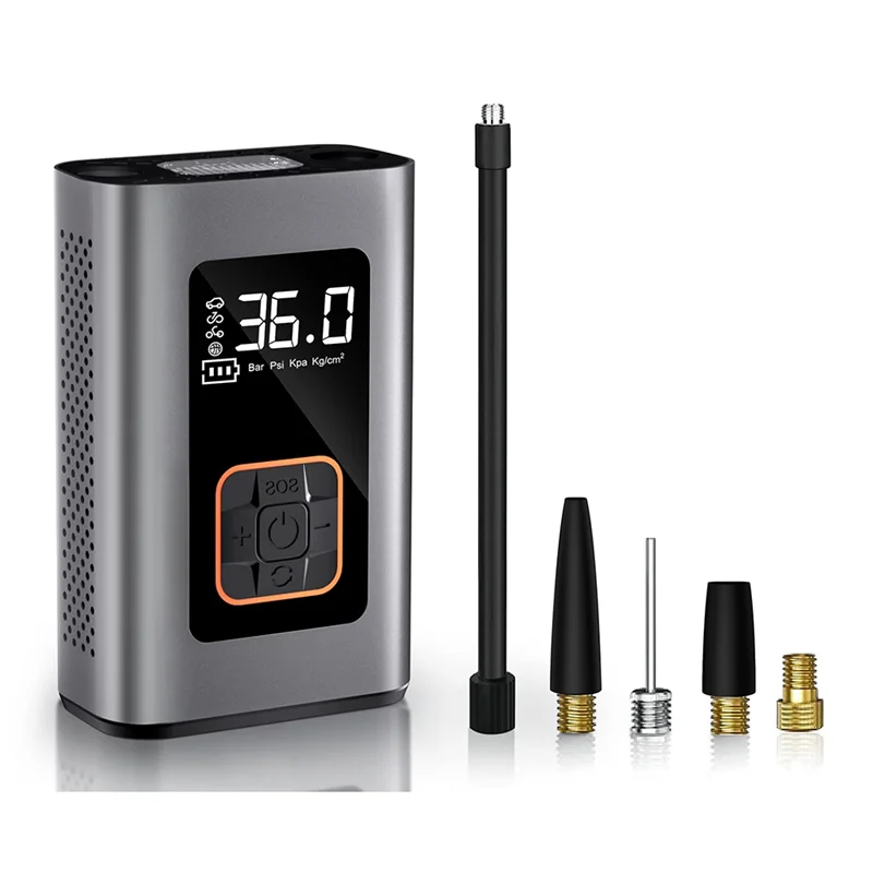 Electrical Air Pump Mini Portable Wireless Tire Inflatable Pump Inflator Air Compressor for Car Motorcycle Bicycle Ball
Electrical Air Pump Mini Portable Wireless Tire Inflatable Pump Inflator Air Compressor for Car Motorcycle Bicycle Ball