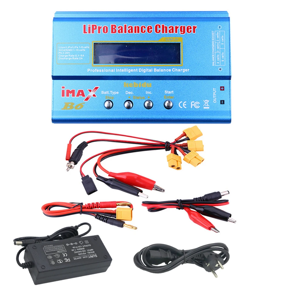 Lipo NiMh Li-Ion Ni-Cd RC балансирующее зарядное устройство Dis зарядное устройство IMAX B6 80 Вт Lipo зарядное устройство с адаптером 12 В 5 А + штепсельной вилкой XT60 для аккумулятора модели RC
Lipo NiMh Li-Ion Ni-Cd RC балансирующее зарядное устройство Dis зарядное устройство IMAX B6 80 Вт Lipo зарядное устройство с адаптером 12 В 5 А + штепсельной вилкой XT60 для аккумулятора модели RC