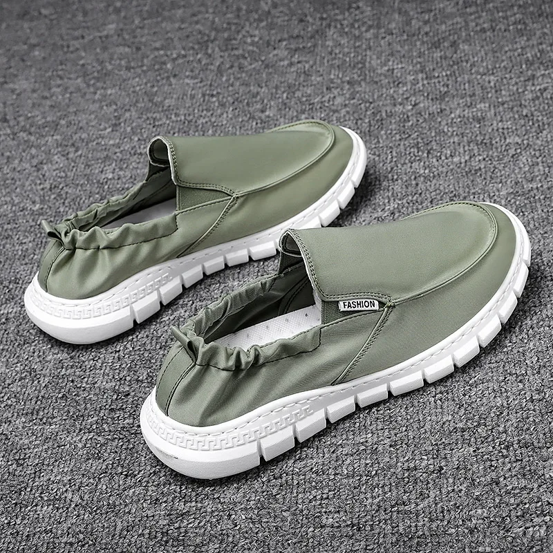 2022 Spring All-match Men's Canvas Shoes Slip-on Sports Casual Lazy Breathable Work Comfortable Summer New Flat Green Black Male
2022 Spring All-match Men's Canvas Shoes Slip-on Sports Casual Lazy Breathable Work Comfortable Summer New Flat Green Black Male