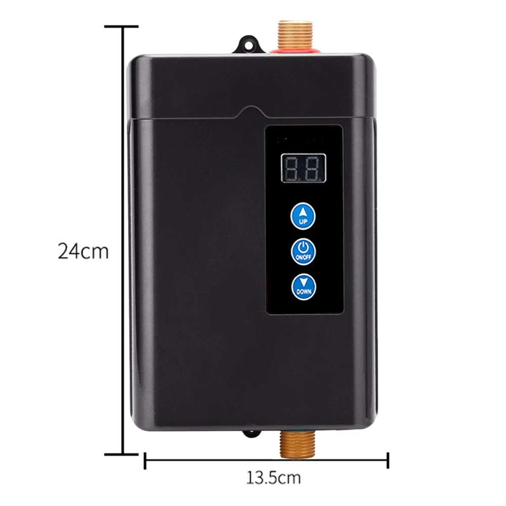Electric Heater Parts 4000W Tankless Hot Water Heater Shower Electric Portable Instant Boiler Bathroom
Electric Heater Parts 4000W Tankless Hot Water Heater Shower Electric Portable Instant Boiler Bathroom