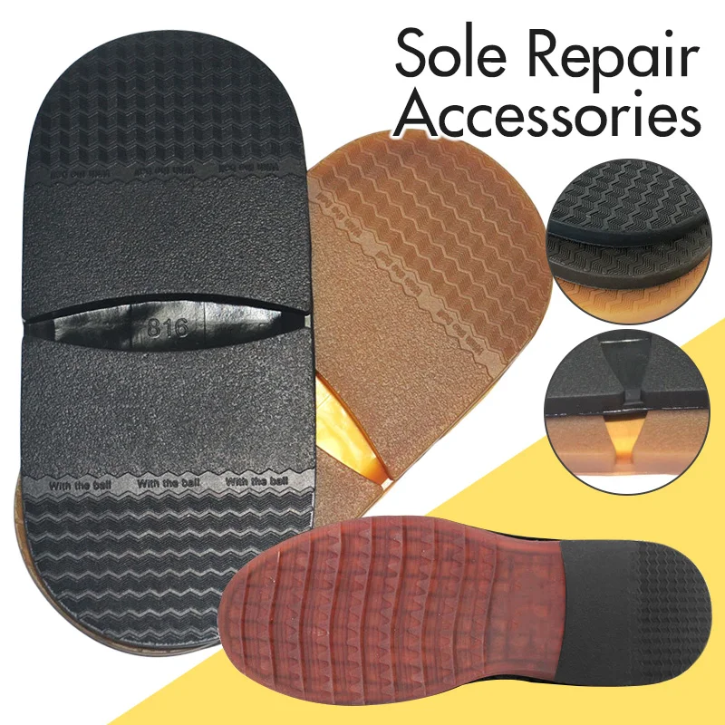 1 Pair Rubber Shoe Soles Forefoot Shoes Insole Wear-resistant Tendon Rubber Sole Non-slip Outsole Sole Repair Replacement
1 Pair Rubber Shoe Soles Forefoot Shoes Insole Wear-resistant Tendon Rubber Sole Non-slip Outsole Sole Repair Replacement