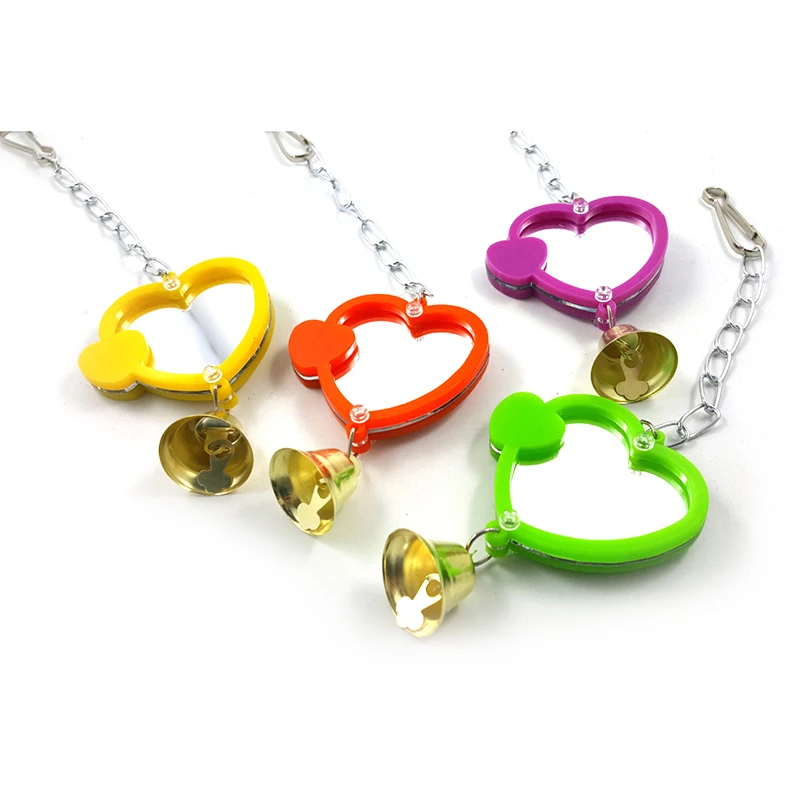 Parrot Toys Bird Mirror Colorful Mirror Toys For Parrots Parakeet Cockatiel Cage Decorative Pendant Bird Accessories Pet Product
Parrot Toys Bird Mirror Colorful Mirror Toys For Parrots Parakeet Cockatiel Cage Decorative Pendant Bird Accessories Pet Product
