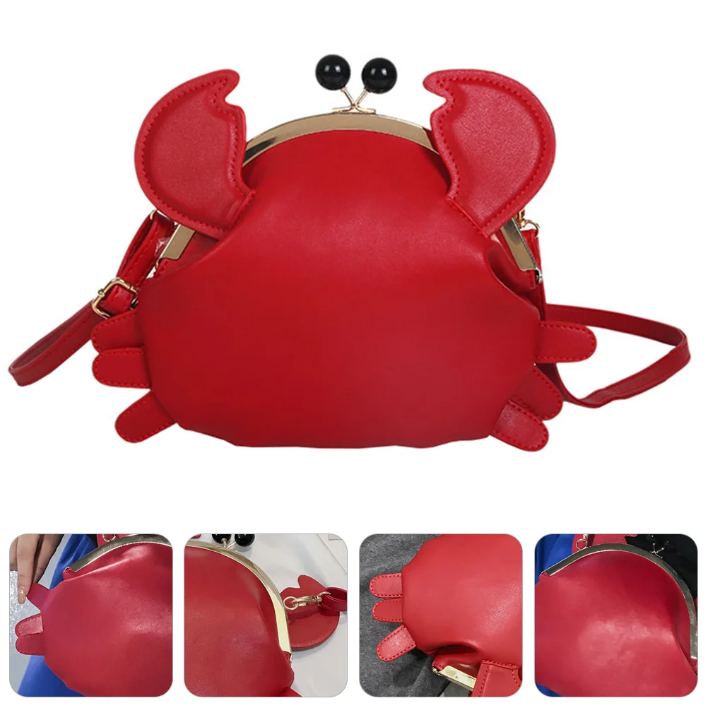 Crab Purse Shoulder Cross Body Handbag Purses Women Pu Coin Unique Satchel Animal Lock Kiss Clasp Clutch Closure S Crossbody
Crab Purse Shoulder Cross Body Handbag Purses Women Pu Coin Unique Satchel Animal Lock Kiss Clasp Clutch Closure S Crossbody