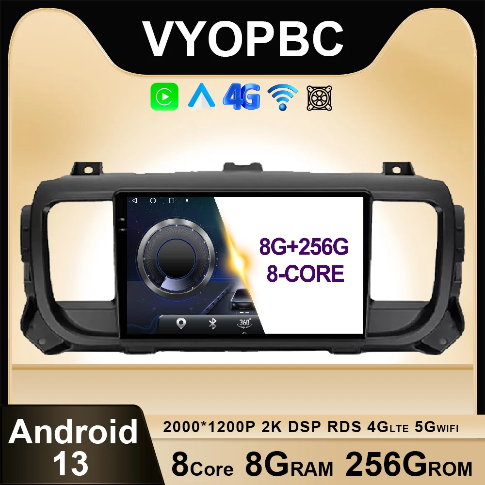 9 дюймов Android 13 для Peugeot Expert 3 Citroen Jumpy 3 SpaceTourer 2016 - 2021 автомобильное радио QLED мультимедиа DSP навигация GPS BT
9 дюймов Android 13 для Peugeot Expert 3 Citroen Jumpy 3 SpaceTourer 2016 - 2021 автомобильное радио QLED мультимедиа DSP навигация GPS BT