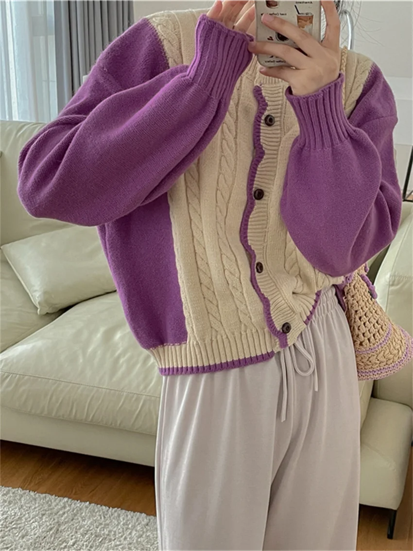 Alien Kitty 2022 Vintage Cardigans Coats Women Loose Elegant New Slim Chic Casual Office Wear Lady Sweet Warm Autumn Sweaters
Alien Kitty 2022 Vintage Cardigans Coats Women Loose Elegant New Slim Chic Casual Office Wear Lady Sweet Warm Autumn Sweaters
