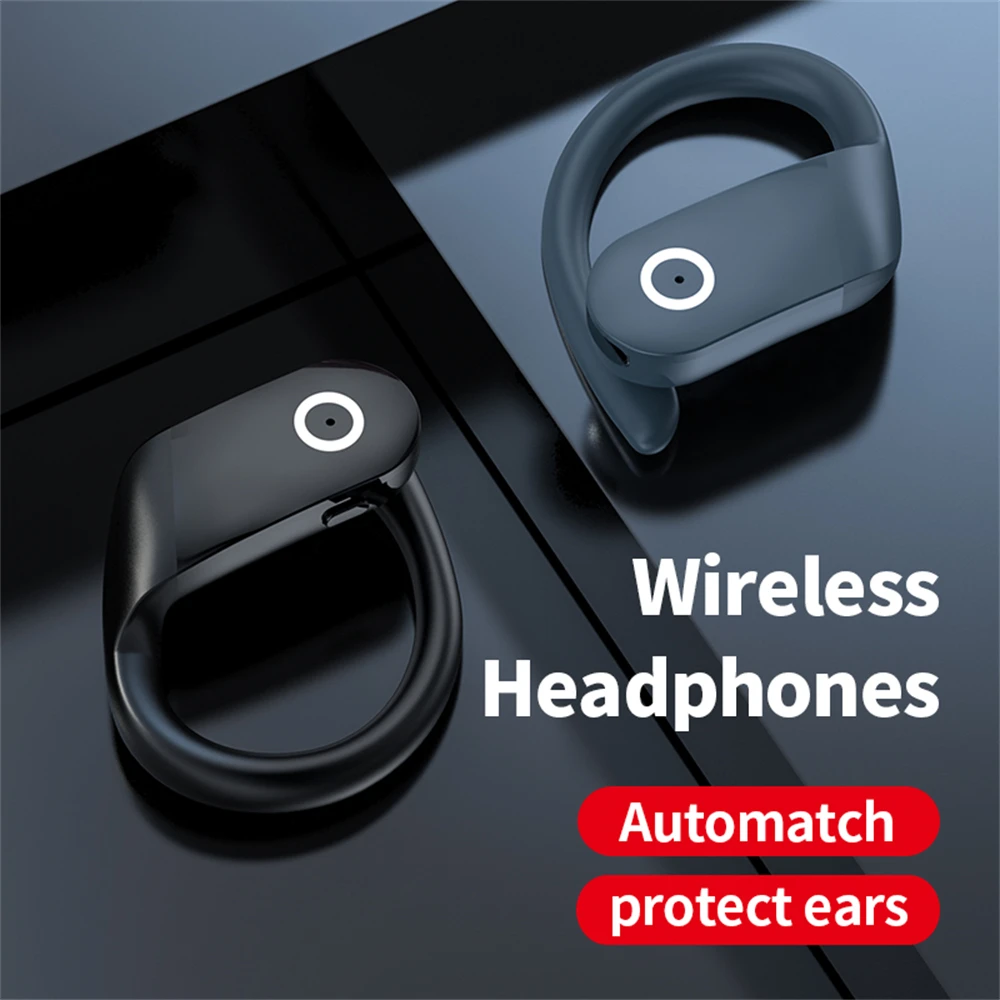 YOVONINE Wireless Bluetooth Headset Bone Conduction Earphone Not In-ear Earphone Sports Waterproof Stereo Earphone Long-lasting
YOVONINE Wireless Bluetooth Headset Bone Conduction Earphone Not In-ear Earphone Sports Waterproof Stereo Earphone Long-lasting