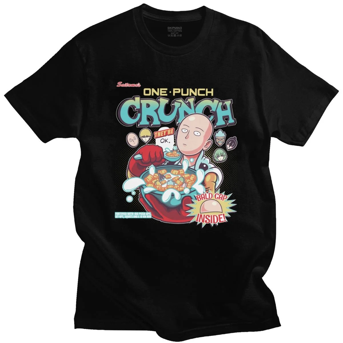 Funny Summer New Tshirts Men Cotton One Punch Man Tees Short Sleeve Saitama T Shirt Japan Manga FansT-shirt Clothing Merch Gift
Funny Summer New Tshirts Men Cotton One Punch Man Tees Short Sleeve Saitama T Shirt Japan Manga FansT-shirt Clothing Merch Gift