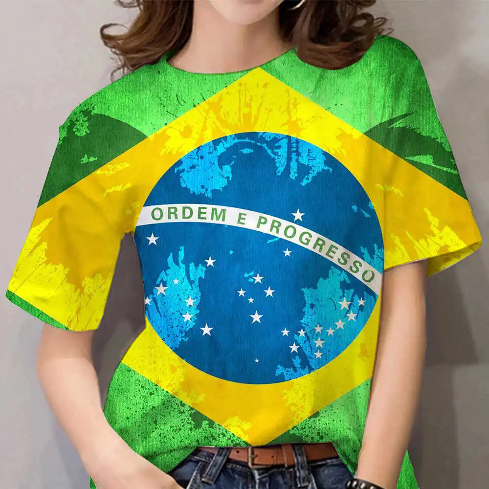 Brazil Flag Men Ladies Summer T Shirts 3D T Shirts Girls Fashion Clothing Harajuku Print T Shirts Oversized Top T Shirts
Brazil Flag Men Ladies Summer T Shirts 3D T Shirts Girls Fashion Clothing Harajuku Print T Shirts Oversized Top T Shirts