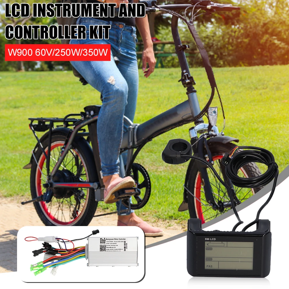 E-Bike Motor Controller 60V 250W/350W Electric Bicycle Controller Brushless With LCD Display Electric Scooter Conversion Kit
E-Bike Motor Controller 60V 250W/350W Electric Bicycle Controller Brushless With LCD Display Electric Scooter Conversion Kit