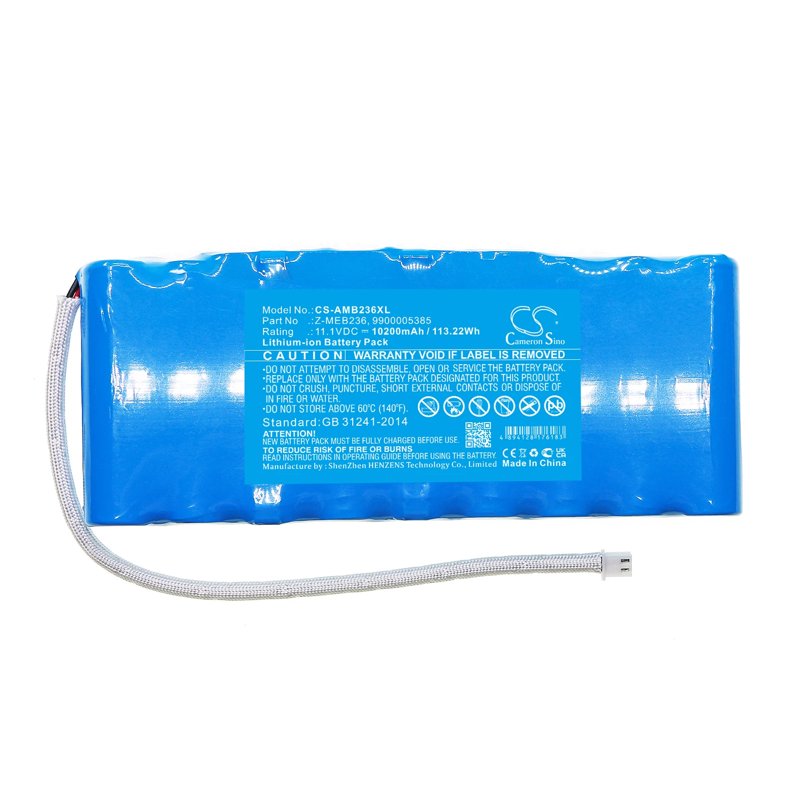 CS 10200mAh Battery For American DJ 9900005385 Z-MEB236 Mega Go PAR64 RGBA Jelly Go PAR64 RGBA
CS 10200mAh Battery For American DJ 9900005385 Z-MEB236 Mega Go PAR64 RGBA Jelly Go PAR64 RGBA