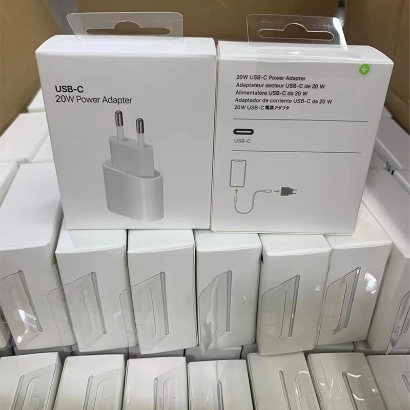1:1 With Box Original New 20W PD USB Type C Charger Adapter For iPhone 12 11 13 Pro Max Fast Charging EU/US Travel PD Charger
1:1 With Box Original New 20W PD USB Type C Charger Adapter For iPhone 12 11 13 Pro Max Fast Charging EU/US Travel PD Charger