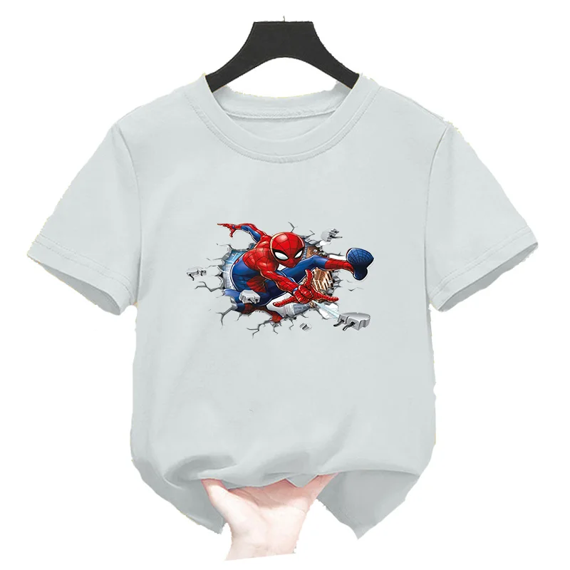 2022 2022 Spider-man Marvel print t-shirt for boys and girls 1-14 years old summer top 3D Avengers cartoon
2022 2022 Spider-man Marvel print t-shirt for boys and girls 1-14 years old summer top 3D Avengers cartoon