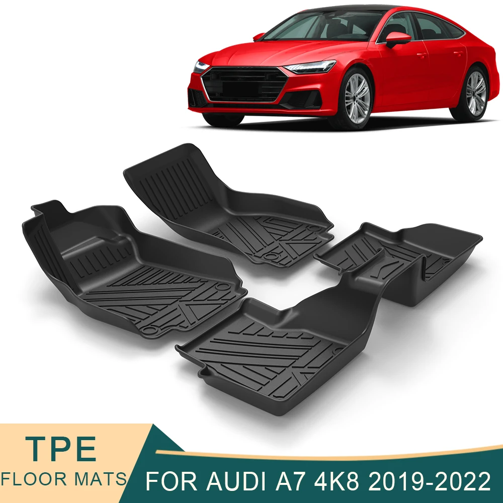 For Audi A7 4K8 2019-2022 Auto Car Floor Mats All-Weather TPE Foot Mats Odorless Pad Waterproof Tray Mat Interior Accessories
For Audi A7 4K8 2019-2022 Auto Car Floor Mats All-Weather TPE Foot Mats Odorless Pad Waterproof Tray Mat Interior Accessories