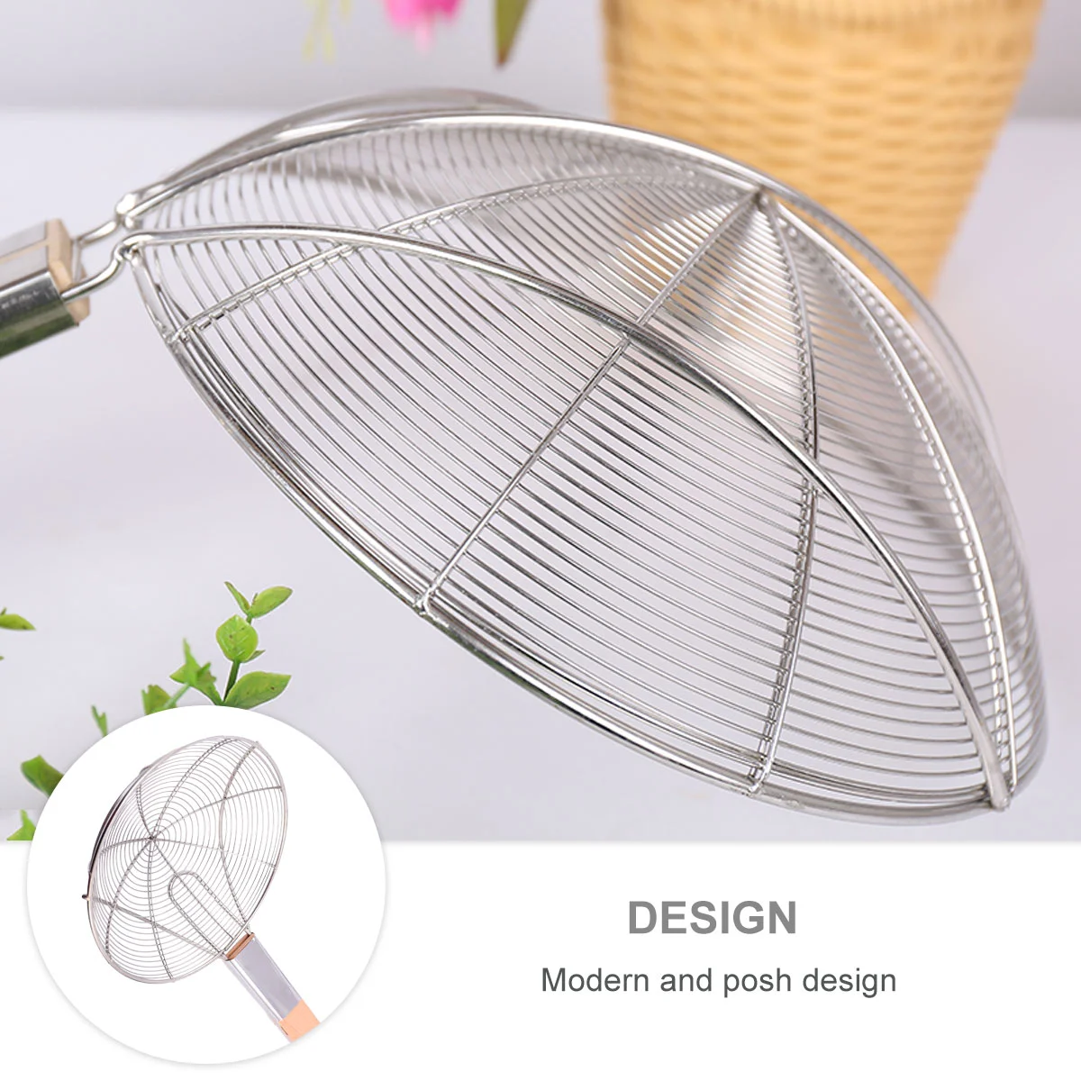 Strainer Skimmer Spoon Spider Mesh Ladle Colander Pasta Kitchen Cooking Noodle Stainless Steel Filter Basket Metal Wire Soup 
Strainer Skimmer Spoon Spider Mesh Ladle Colander Pasta Kitchen Cooking Noodle Stainless Steel Filter Basket Metal Wire Soup