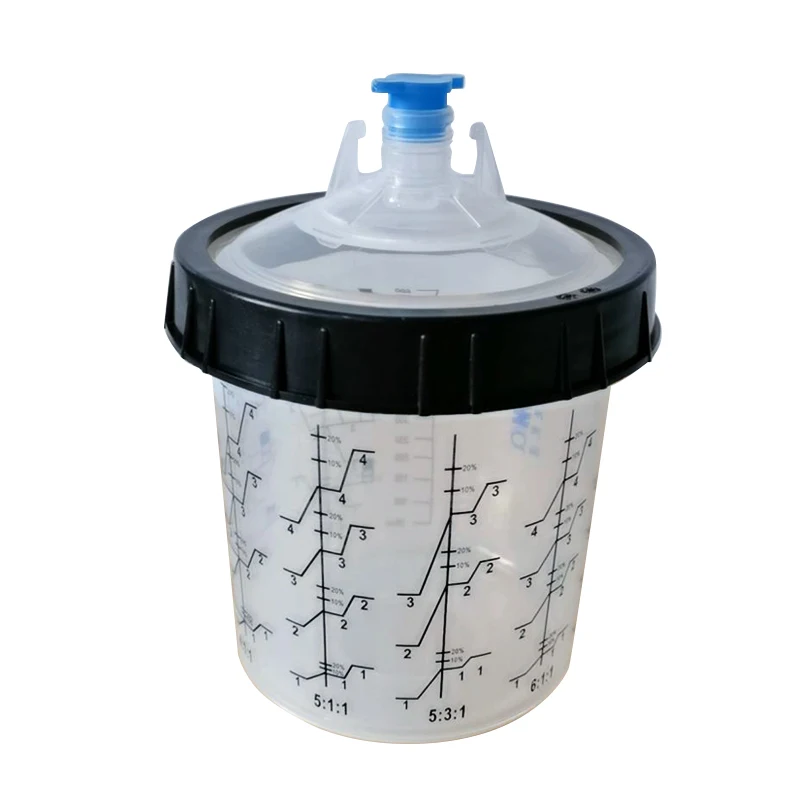 Automotive Spray Gun Cup Paint System 600ml Paint Mixing Cup and Lids Kit for Spray Gun PPS Type H / O Quick Cup ATPRO
Automotive Spray Gun Cup Paint System 600ml Paint Mixing Cup and Lids Kit for Spray Gun PPS Type H / O Quick Cup ATPRO