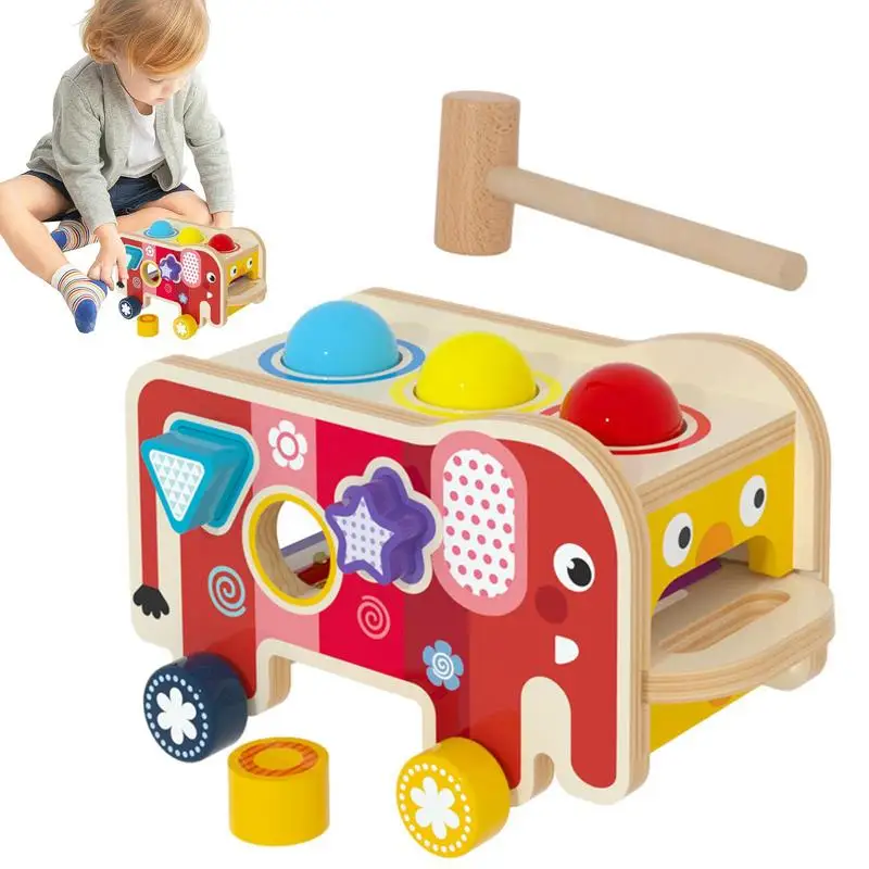 Wooden Activity Cube Wooden Musical Hammer Toy Wooden Blocks Educational Toys Shape Sorting Elephant Shape With Xylophone Kids
Wooden Activity Cube Wooden Musical Hammer Toy Wooden Blocks Educational Toys Shape Sorting Elephant Shape With Xylophone Kids