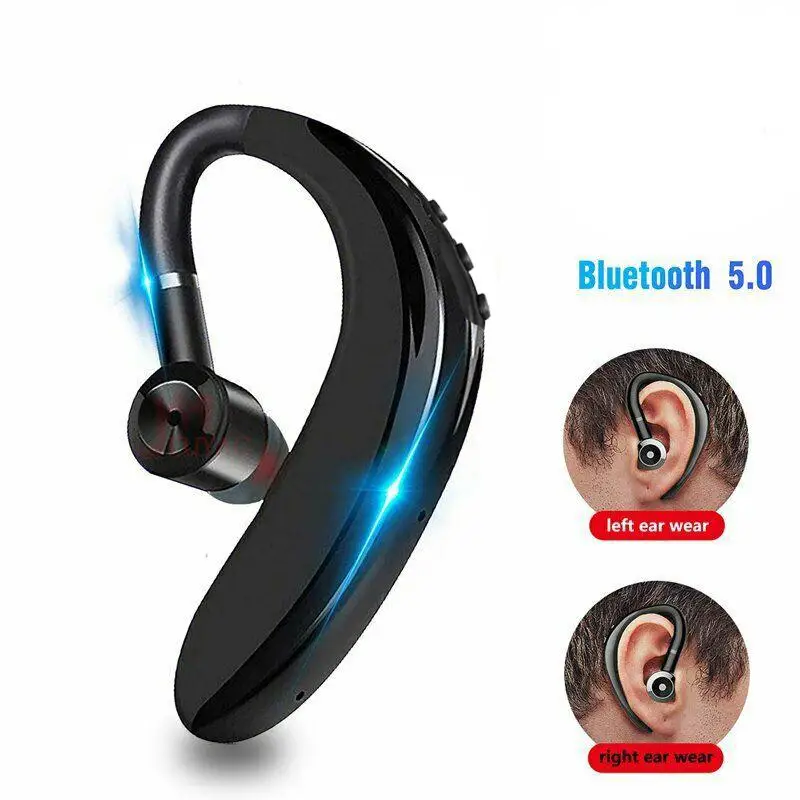 S109 Single Ear Wireless Bluetooth-compatible Headphones In-ear Call Noise Cancelling Business Earphones With Mic
S109 Single Ear Wireless Bluetooth-compatible Headphones In-ear Call Noise Cancelling Business Earphones With Mic