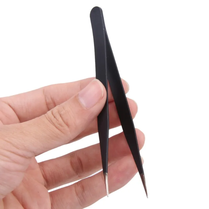 1 Pcs Stainless Steel Elbow Antistatic Nail Tweezers Nail Rhinestone Paillette Nipper Manicure Decorations Picking Tweezer Clip
1 Pcs Stainless Steel Elbow Antistatic Nail Tweezers Nail Rhinestone Paillette Nipper Manicure Decorations Picking Tweezer Clip