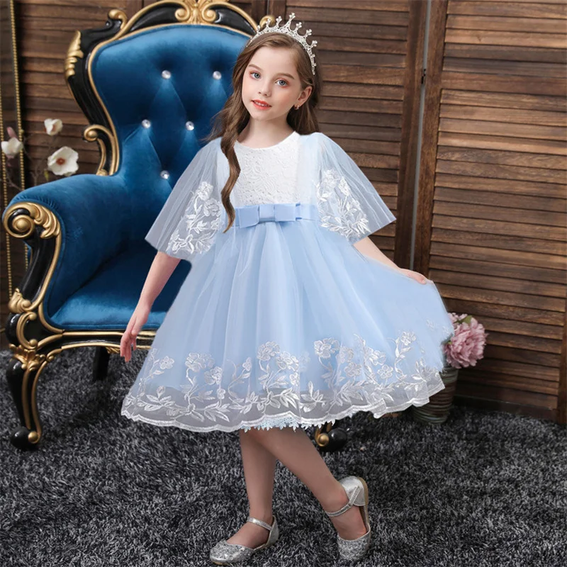2023 Fancy Bridesmaid Dresses for Little Girls Children Embroidery Tulle Ball Gowns Kids Luxury Princess Formal Occasion Dress
2023 Fancy Bridesmaid Dresses for Little Girls Children Embroidery Tulle Ball Gowns Kids Luxury Princess Formal Occasion Dress