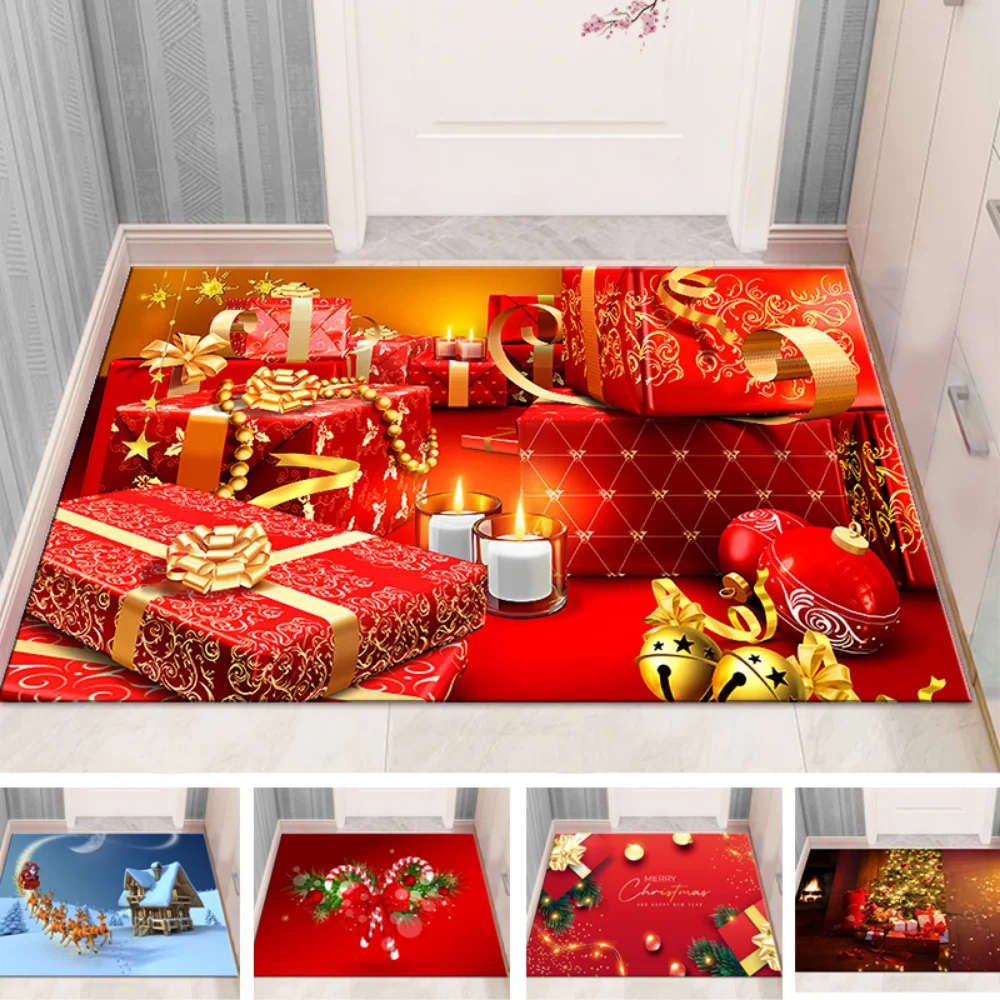 1x Christmas Carpet Red Theme Christmas Gift Box Snow Pattern Floor Mat Non-slip Bathroom Living Room Party Decoration Carpet
1x Christmas Carpet Red Theme Christmas Gift Box Snow Pattern Floor Mat Non-slip Bathroom Living Room Party Decoration Carpet