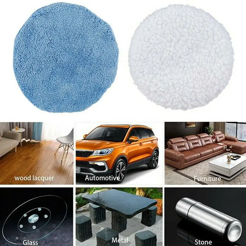 8PCS 9-10Inc Car Polisher Pad Applicator Pad Microfiber Polishing Bonnet And Waxing Pad With Finger Pocket Cotton Wool Microfibe
8PCS 9-10Inc Car Polisher Pad Applicator Pad Microfiber Polishing Bonnet And Waxing Pad With Finger Pocket Cotton Wool Microfibe