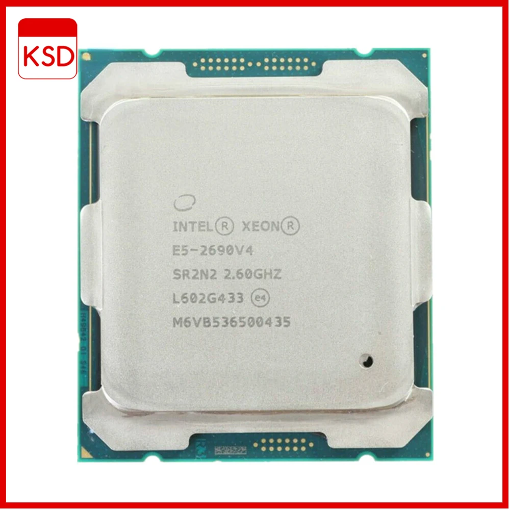 

Intel Xeon E5 2690 V4 processor 2.6GHz Fourteen nuclei 35M 135W 14nm LGA 2011-3 CPU