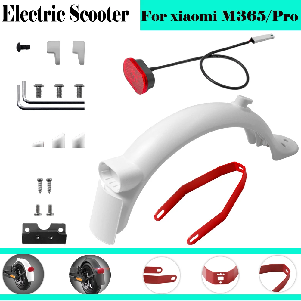 For Xiaomi M365/Pro/Pro2 Rear Fender Electric Scooter Rear Mudguard Back Wing Taillight For Mijia Mi 1S Scooter Accessories
For Xiaomi M365/Pro/Pro2 Rear Fender Electric Scooter Rear Mudguard Back Wing Taillight For Mijia Mi 1S Scooter Accessories