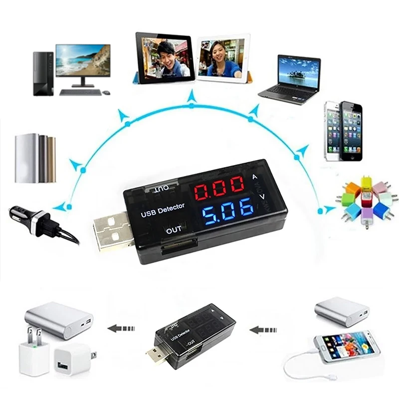 USB-измерители напряжения, тестер напряжения и мощности, вольт-амперметр с двойным цифровым дисплеем для телефонов Android и IPhone
USB-измерители напряжения, тестер напряжения и мощности, вольт-амперметр с двойным цифровым дисплеем для телефонов Android и IPhone