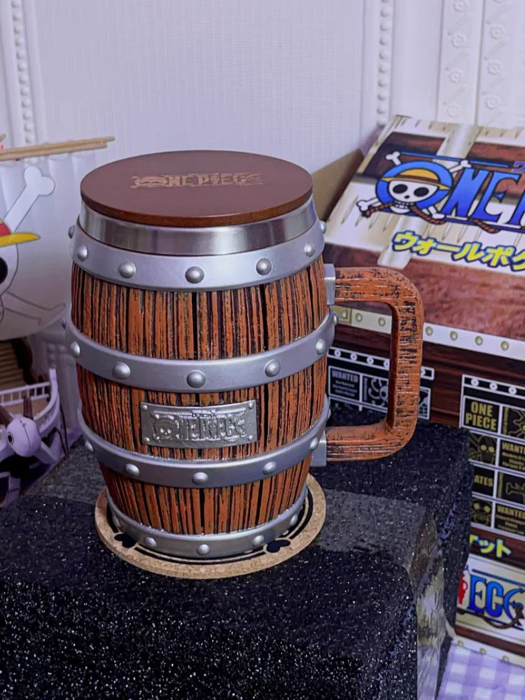 Аниме-фигурка аниме Ace Luffy Sabo бочка для вина 400 мл украшение кукла ПВХ экшн-модель